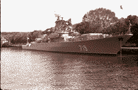 Сторожевой корабль "Свирепый" в Балтийске, 1989-1990 годы