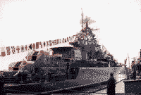 Сторожевой корабль "Сторожевой" в морском порту, Петропавловск-Камчатский, 2 июля 1997 года