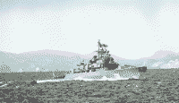 Сторожевой корабль "Дружный", август 1986 года