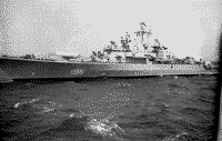 Сторожевой корабль "Деятельный", 1976 год