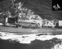 Сторожевой корабль проекта 1135 "Жаркий", 1987 год