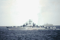 Сторожевой корабль проекта 1135 "Жаркий", август 1986 года
