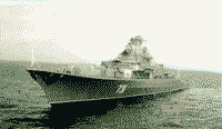 Сторожевой корабль "Неукротимый" на маневрах Балтийского флота, август 2001 года