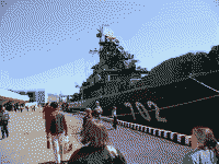 Сторожевой корабль "Пылкий" на Военно-Морском салоне в Санкт-Петербурге, 26 июня 2003 года 15:34