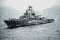 Сторожевой корабль "Задорный" в Средиземном море, 1 июня 1988 года