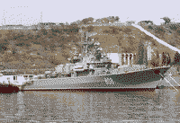 Сторожевой корабль "Пытливый" в Севастополе, май 2007 года