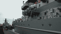 Сторожевой корабль "Ярослав Мудрый" на военно-морском салоне IMDS-2009 в Санкт-Петербурге, 27 июня 2009 года 14:14