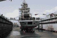 Сторожевой корабль "Стерегущий" спущен на воду, 16 мая 2006 года