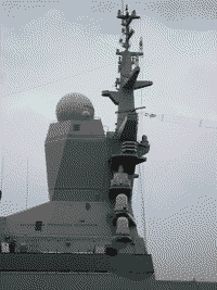 Сторожевой корабль "Стерегущий" на Неве, 20 июля 2008 год 17:51