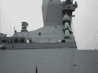 Сторожевой корабль "Стерегущий" на Неве, 20 июля 2008 год 17:51