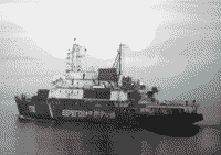 Пограничный сторожевой корабль "Нева", апрель 2008 года