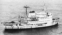 Исследовательское судно ВМФ пр. 97Б "Владимир Каврайский", 1974 год