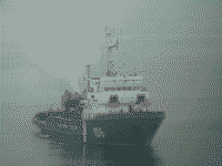 Пограничный сторожевой корабль пр 745П "Брест", 14 августа 2008 года