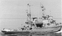 Пограничный сторожевой корабль пр 745П "Ян Берзин", июль 1991 года