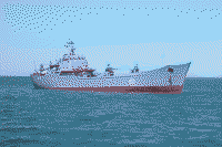 Большой десантный корабль "Саратов", 28 апреля 2007 года 11:23
