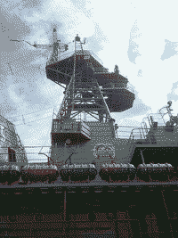 Большой десантный корабль "Пересвет" во Владивостоке, 8 октября 2006 года