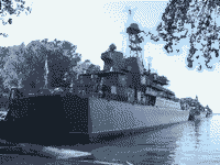 Большой десантный корабль "Королев" в Балтийске, 25 сентября 2007 года 13:07