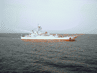 Большой десантный корабль "Азов", 22 марта 2007 года 09:02