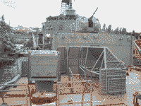 Большой десантный корабль "Азов" у Минной стенки в Севастополе, 27 июля 2008 года 15:05