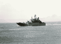 Большой десантный корабль "БДК-14", сентябрь 1990 года