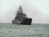 Большой десантный корабль "БДК-98", 29 июля 2005 года 06:38