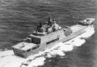 Большой десантный корабль "Иван Рогов", май 1985 года