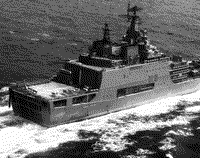 Большой десантный корабль "Иван Рогов", 6 января 1988 года