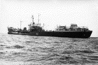 Морской тральщик "МТ-68" в Средиземном море