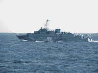 Морской тральщик "Гуманенко", 6 апреля 2004 года 11:19