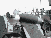 Ракетный корабль на воздушной подушке "Самум" в Севастополе, 12 сентября 2007 года