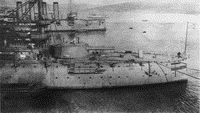 Линейный корабль "Чесма" во Владивостоке. 1916 г.