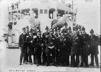 Офицеры эскадренного броненосца "Ретвизан", 1901 год