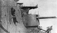 Повреждения эскадренного броненосца "Орел", 1905 год