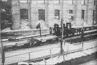 Элементы днищевого набора корпуса линейного крейсера "Бородино", декабрь 1912 года