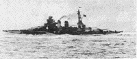 Линейный корабль "Джулио Чезаре", 1941 год