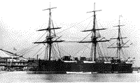 Полуброненосный фрегат "Владимир Мономах", конец 1880-х годов