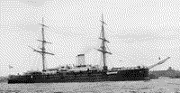 Броненосный крейсер "Адмирал Нахимов" у побережья Северной Америки, 1893 год