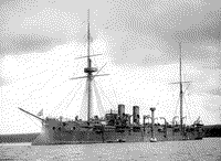 Крейсер "Адмирал Корнилов" в Финсокм заливе, 1905-1907 годы