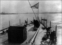 Боцманская команда на юте крейсера "Варяг"
