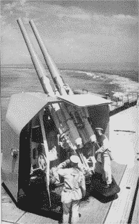 100-мм АУ Минизини крейсера "Красный Кавказ"
