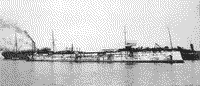 Поднятый японцами крейсер "Новик"