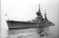 Легкий крейсер "Жданов" на Балтике, конец 1960-х годов