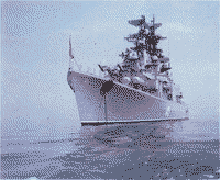 Ракетный крейсер пр. 58 "Грозный", 1988 год