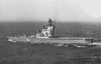 Противолодочный крейсер "Москва" на боевой службе в Средиземном море, 1979 год