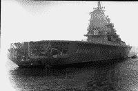 Противолодочный крейсер "Москва", начало 1990-х годов