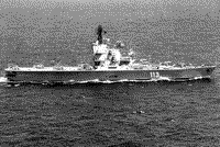 Противолодочный крейсер "Ленинград", осень 1981 года