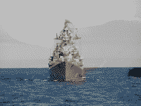 Сторожевой корабль "Сметливый" в Средиземном море, 26 ноября 2004 года 12:43