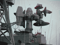 Большой противолодочный корабль "Сметливый" у Минной стенки в Севастополе, 1 ноября 2008 года 13:34