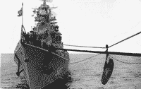 Большой противолодочный корабль "Красный Крым" на боевой службе, 1973-1976 годы