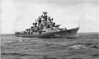 Сторожевой корабль "Сдержанный" на испытаниях в Черном море, 1973 год
